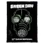 GREEN DAY: Gas Mask (7 cm x 9,5 cm) (felvarró)