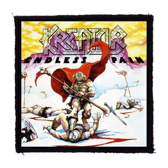 KREATOR: Endless Pain (9,5 cm x 9,5 cm) (felvarró) KREATOR: Endless Pain (9,5 cm x 9,5 cm) (felvarró)
