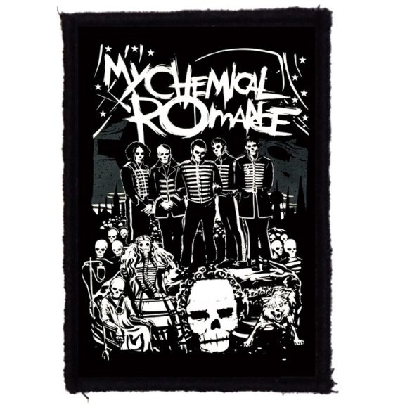 MY CHEMICAL ROMANCE: Black Parade (7,5 cm x 9,5 cm) (felvarró) MY CHEMICAL ROMANCE: Black Parade (7,5 cm x 9,5 cm) (felvarró)