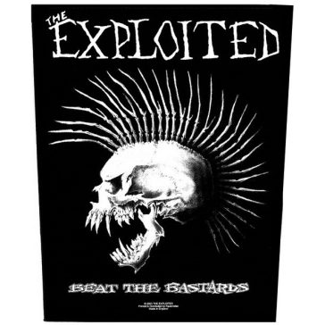 EXPLOITED: Beat The Bastards (backpatch)