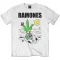 RAMONES: Loco Live (póló, fehér)