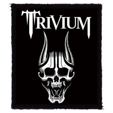 TRIVIUM: Screaming Skull (8 cm x 9,5 cm) (felvarró)