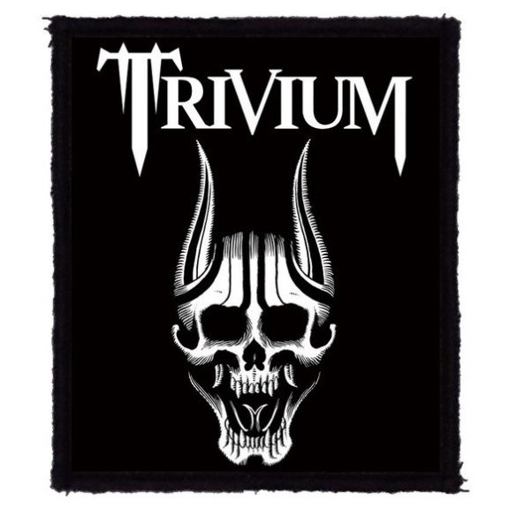 TRIVIUM: Screaming Skull (8 cm x 9,5 cm) (felvarró) TRIVIUM: Screaming Skull (8 cm x 9,5 cm) (felvarró)