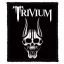 TRIVIUM: Screaming Skull (8 cm x 9,5 cm) (felvarró)