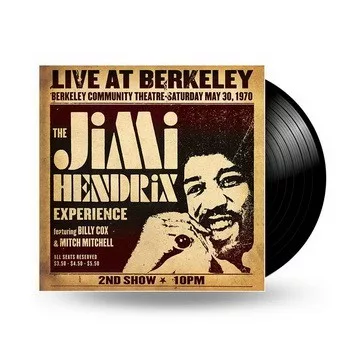 JIMI HENDRIX: Live At Berkley (2LP)