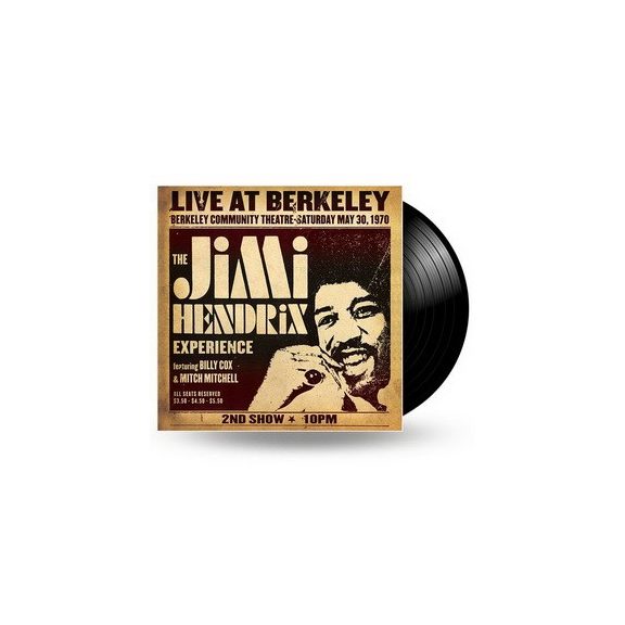 JIMI HENDRIX: Live At Berkley (2LP) JIMI HENDRIX: Live At Berkley (2LP)