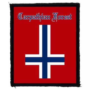 CARPATHIAN FOREST: Norway (7,5 cm x 9,5 cm) (felvarró)