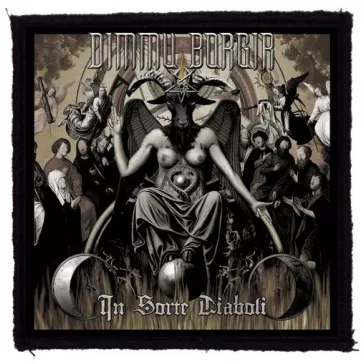 DIMMU BORGIR: In Sorte Diaboli (9,5 cm x 9,5 cm) (felvarró)