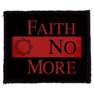 FAITH NO MORE: FNM (9,5 cm x 7,5 cm) (felvarró)
