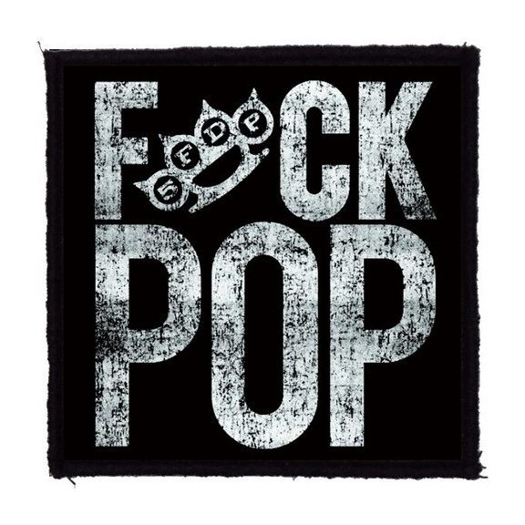 FIVE FINGER DEATH PUNCH: Fuck Pop (9,5 cm x 9,5 cm) (felvarró) FIVE FINGER DEATH PUNCH: Fuck Pop (9,5 cm x 9,5 cm) (felvarró)