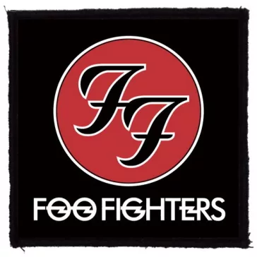 FOO FIGHTERS: Logo (9,5 cm x 9,5 cm) (felvarró)