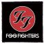 FOO FIGHTERS: Logo (9,5 cm x 9,5 cm) (felvarró)