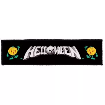 HELLOWEEN: Logo Superstrip (22 cm x 5 cm) (felvarró)