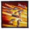 JUDAS PRIEST: Firepower (9,5 cm x 9,5 cm) (felvarró)