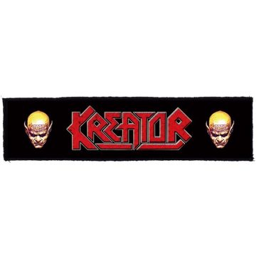 KREATOR: Logo Superstrip (22 cm x 5 cm) (felvarró)