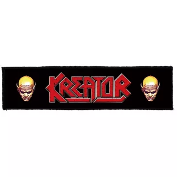 KREATOR: Logo Superstrip (22 cm x 5 cm) (felvarró)