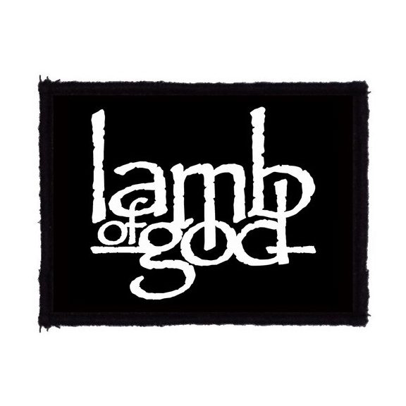 LAMB OF GOD: Logo (9,5 cm x 6,5 cm) (felvarró) LAMB OF GOD: Logo (9,5 cm x 6,5 cm) (felvarró)