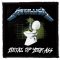 METALLICA: Metal Up Your Ass (9,5 cm x 9,5 cm) (felvarró)