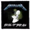 METALLICA: Metal Up Your Ass (9,5 cm x 9,5 cm) (felvarró)