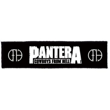PANTERA: Logo CFH Superstrip (22 cm x 5 cm) (felvarró)