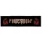 POWERWOLF: Logo Superstrip (22 cm x 5 cm) (felvarró)