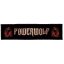 POWERWOLF: Logo Superstrip (22 cm x 5 cm) (felvarró)
