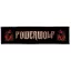 POWERWOLF: Logo Superstrip (22 cm x 5 cm) (felvarró)