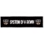 SYSTEM OF A DOWN: Logo Superstrip (22 cm x 5 cm) (felvarró)