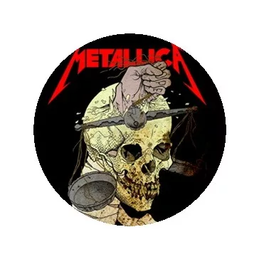METALLICA: Harvester Of Sorrow (jelvény, 2,5 cm)