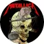 METALLICA: Harvester Of Sorrow (jelvény, 2,5 cm)