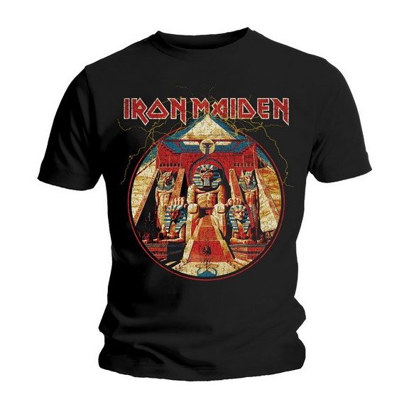 IRON MAIDEN: Powerslave Circle (póló) IRON MAIDEN: Powerslave Circle (póló)