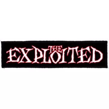EXPLOITED: Logo Big Superstrip (22 cm x 5 cm) (felvarró)