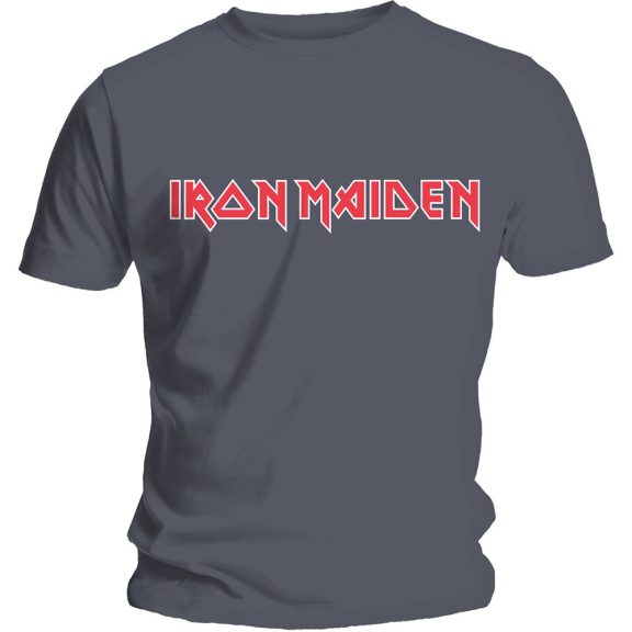 IRON MAIDEN: Logo (grey) (póló) IRON MAIDEN: Logo (grey) (póló)