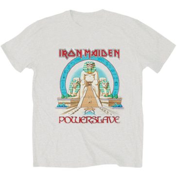 IRON MAIDEN: Powerslave Egypt (grey) (póló)