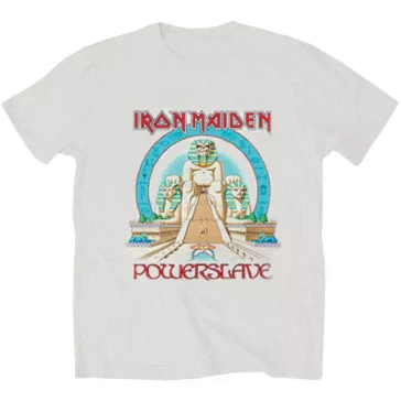 IRON MAIDEN: Powerslave Egypt (grey) (póló)