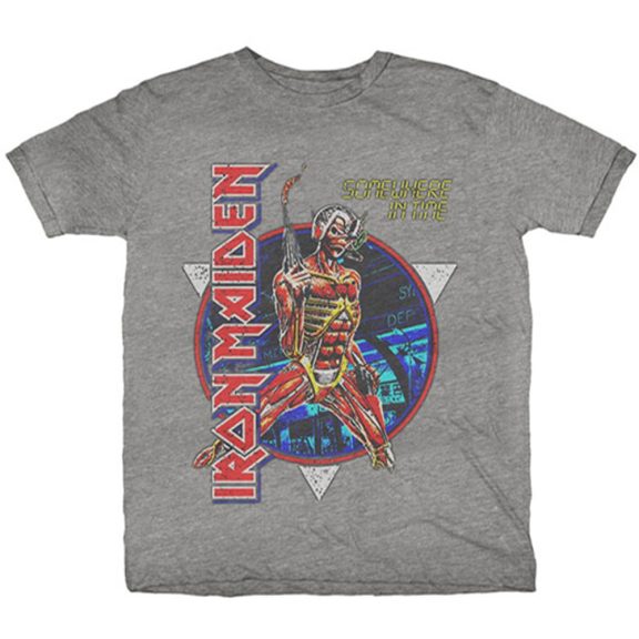 IRON MAIDEN: Somewhere In Time (grey) (póló) IRON MAIDEN: Somewhere In Time (grey) (póló)