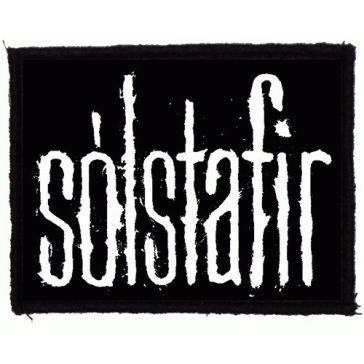 SOLSTAFIR: Logo (9,5 cm x 7 cm) (felvarró)