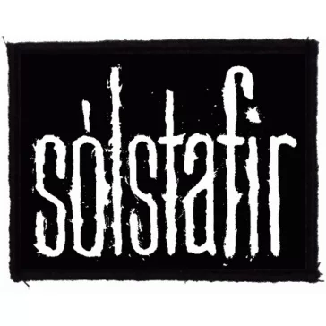 SOLSTAFIR: Logo (9,5 cm x 7 cm) (felvarró)