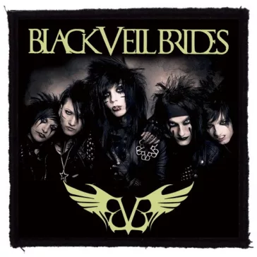 BLACK VEIL BRIDES: Band (9,5 cm x 9,5 cm) (felvarró)