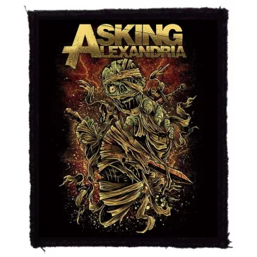 ASKING ALEXANDRIA: Mummy (7,5 cm x 9,5 cm) (felvarró)