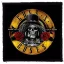 GUNS N' ROSES: Skull Bullet (9,5 cm x 9,5 cm) (felvarró)