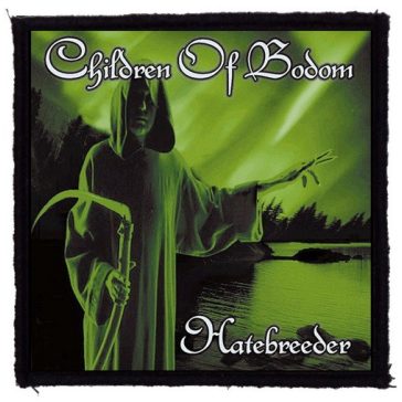 CHILDREN OF BODOM: Hatebreeder (9,5 cm x 9,5 cm) (felvarró)