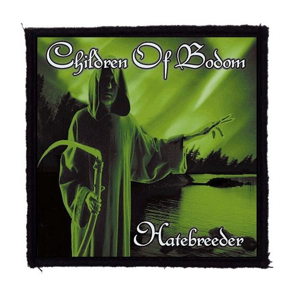 CHILDREN OF BODOM: Hatebreeder (9,5 cm x 9,5 cm) (felvarró) CHILDREN OF BODOM: Hatebreeder (9,5 cm x 9,5 cm) (felvarró)