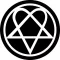 HIM: Heartagram Circular (kör) (felvarró)