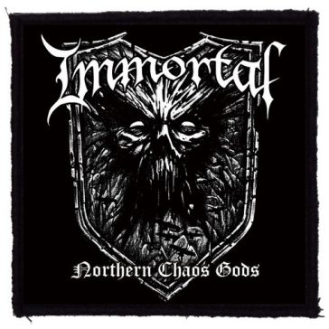 IMMORTAL: Northern Chaos Gods (9,5 cm x 9,5 cm) (felvarró)