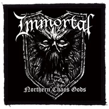IMMORTAL: Northern Chaos Gods (9,5 cm x 9,5 cm) (felvarró)