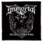 IMMORTAL: Northern Chaos Gods (9,5 cm x 9,5 cm) (felvarró)