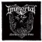 IMMORTAL: Northern Chaos Gods (9,5 cm x 9,5 cm) (felvarró)