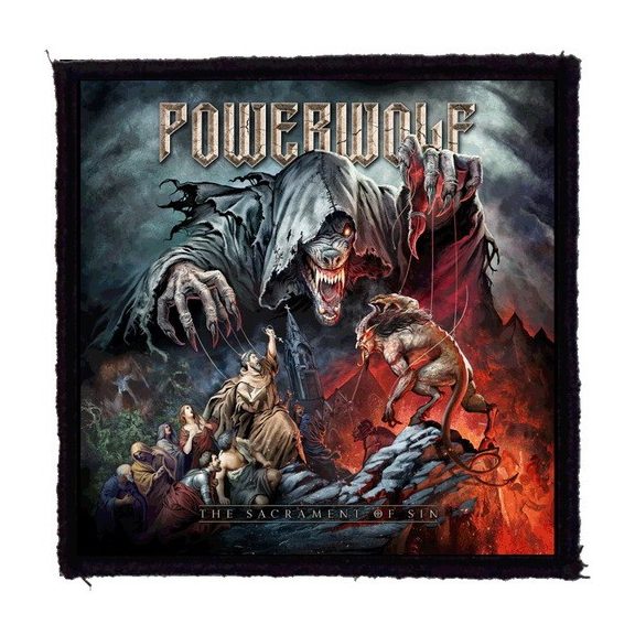 POWERWOLF: The Sacrament Of Sin (9,5 cm x 9,5 cm) (felvarró) POWERWOLF: The Sacrament Of Sin (9,5 cm x 9,5 cm) (felvarró)