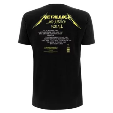 METALLICA: And Justice Tracks (póló)
